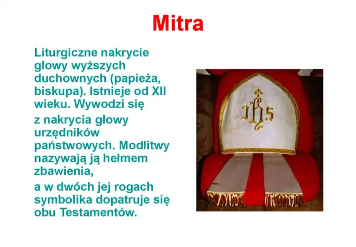 Co biskup nosi na głowie? Mitra, piuska i symbolika stroju liturgicznego