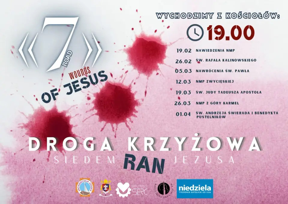 Droga Krzyżowa 2026 - Kiedy i o której w Twojej parafii?